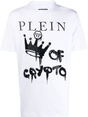 T-shirt Philipp Plein vit