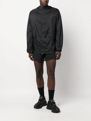 Shorts de sport à imprimé Y-3 noir