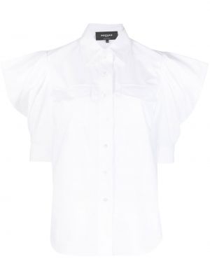 Памучна блуза Rochas бяло