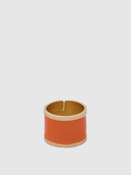 Оранжевое кольцо Francesca Bianchi Design