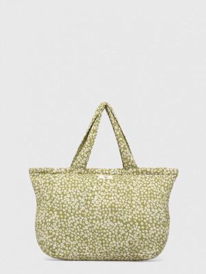 Зеленая сумка шоппер Billabong