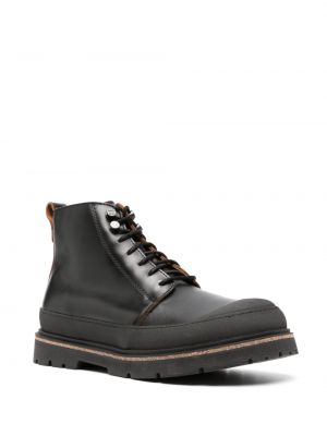 Kožené kotníkové boty Birkenstock černé