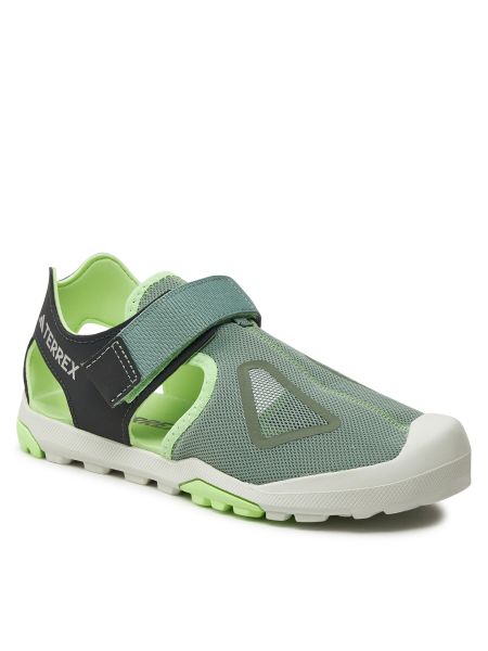 Sandales Adidas zaļš