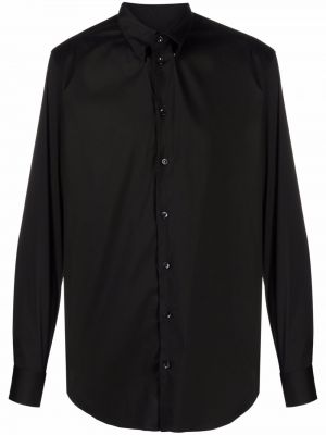 Camisa con botones Giorgio Armani negro
