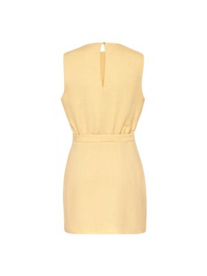Mini vestido Mvp Wardrobe amarillo