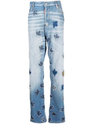 Jeans med normal passform Dsquared2 blå