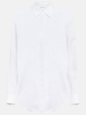 Ленена риза Loro Piana бяло