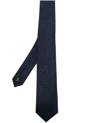 Jacquard selyem nyakkendő Fursac kék