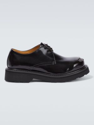 Pantofi derby din piele Kenzo negru