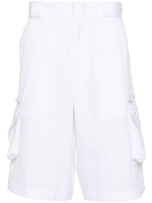 Kratke hlače kargo Prada bijela