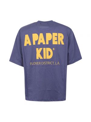 Koszulka A Paper Kid niebieska