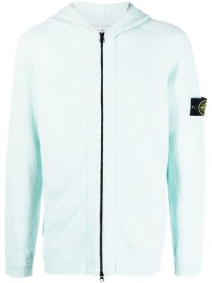 Zip hettegenser Stone Island blå