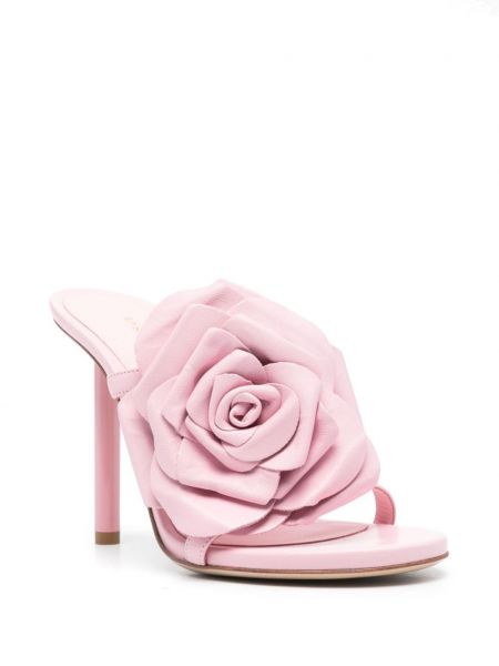 Dabīgās ādas sandales Le Silla rozā