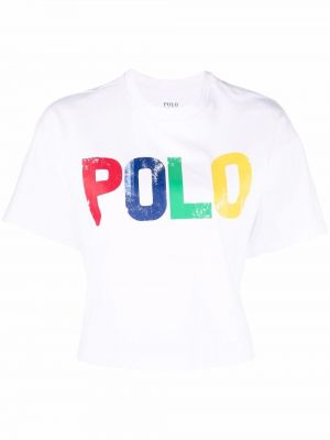 Perler trykt t-skjorte Polo Ralph Lauren