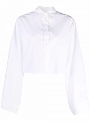 Camisa con mangas globo Mm6 Maison Margiela blanco