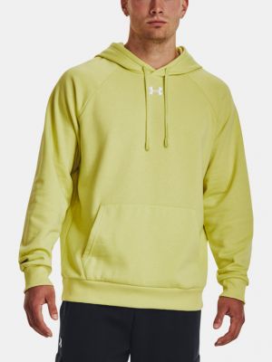 Fleece hoodie Under Armour gelb