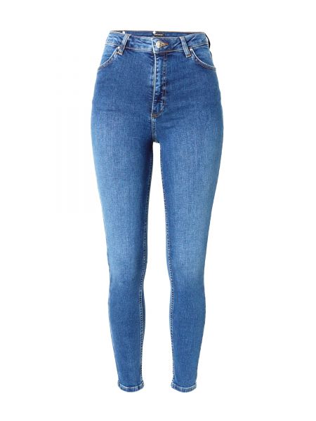 Skinny fit džínsy Karen Millen modrá