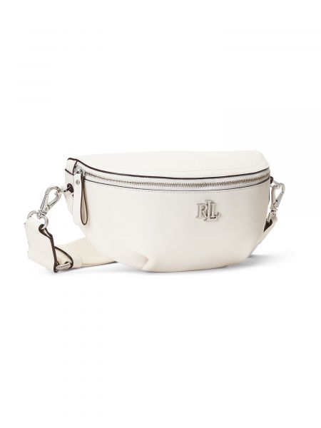 Чанта за носене на кръста Lauren Ralph Lauren бяло