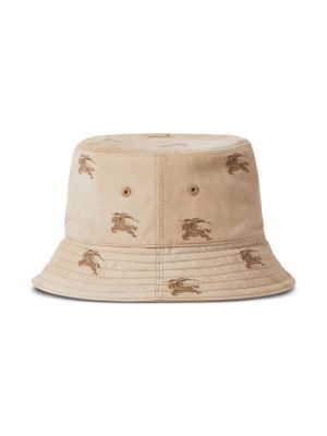 Mütze aus baumwoll Burberry braun