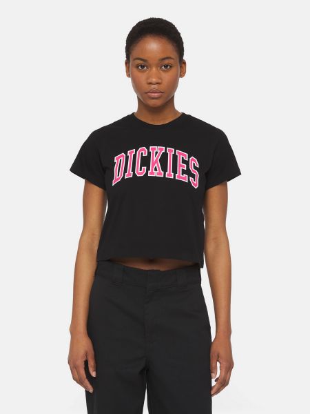 Бавовняна футболка Dickies чорна