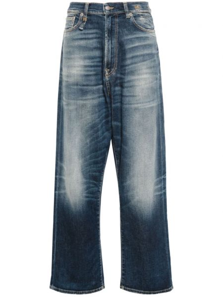 Straight fit jean pantolon R13 mavi