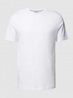 Koszulka bawełniana Hechter Paris biała