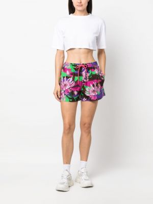 Geblümte shorts mit print Moncler pink