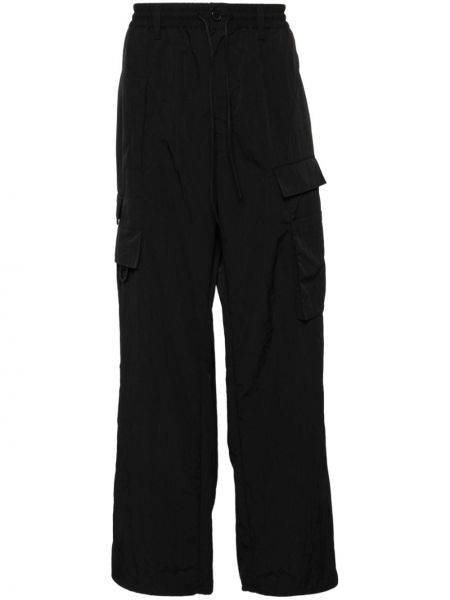 Pantaloni cargo di nylon Y-3 nero