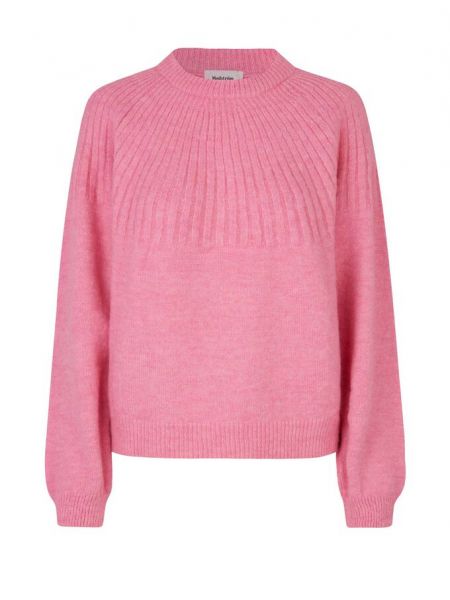 Пуловер с круглым вырезом Modström розовый