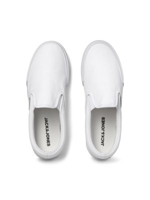 Slip-on ниски обувки Jack & Jones бяло