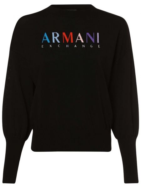 Sweter Armani Exchange czarny