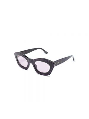 Okulary przeciwsłoneczne Marni fioletowe