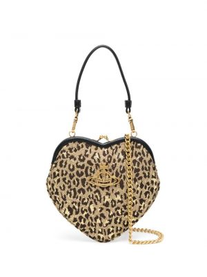 Pisemska torbica s potiskom z leopardjim vzorcem Vivienne Westwood