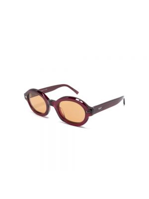 Okulary przeciwsłoneczne retro eleganckie Retrosuperfuture czerwone