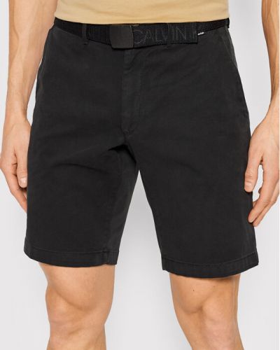 Shorts slim Calvin Klein noir