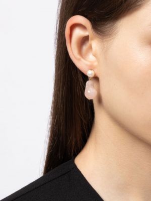 Boucles d'oreilles avec perles à boucle Completedworks
