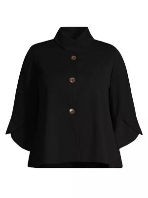 Куртка из крепа Ming Wang, Plus Size черная