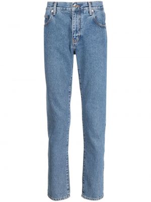 Straight leg jeans a righe Off-white