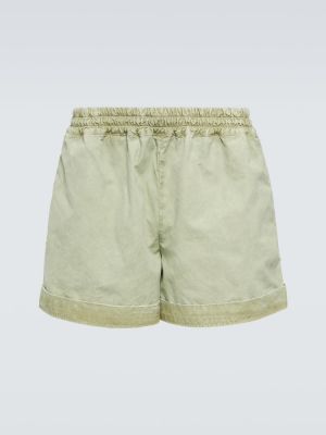 Shorts en coton Ranra vert
