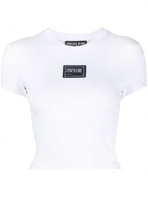 Top Versace Jeans Couture bianco