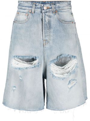 Roztrhané džínsové šortky Vetements
