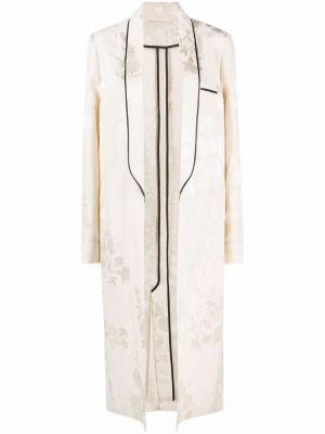 Jacquard floral lang pels Haider Ackermann