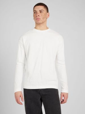 Marškinėliai ilgomis rankovėmis Drykorn balta