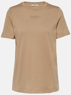 T-shirt aus baumwoll 's Max Mara beige