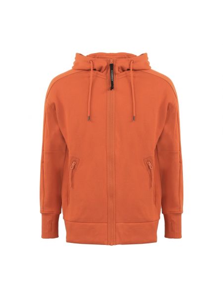Fleece hoodie C.p. Company orange