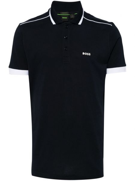 Poloshirt Boss blå