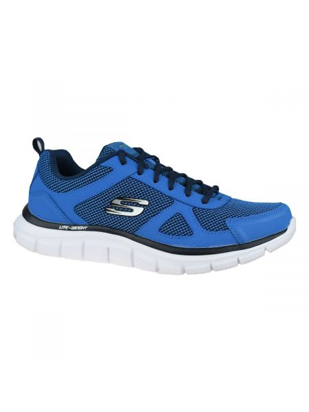 Domáce papuče na fitness Skechers modrá