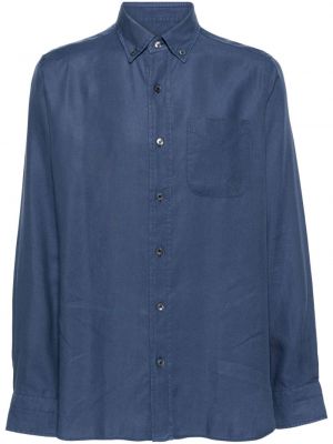 Chemise avec manches longues Tom Ford bleu