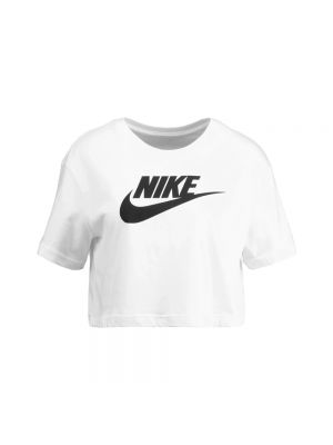 Koszulka bawełniana relaxed fit Nike biała