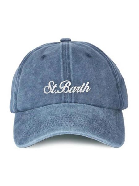 Niebieska czapka z daszkiem Mc2 Saint Barth